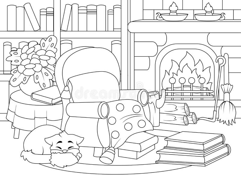 coloring book page for kids - Coloring Library