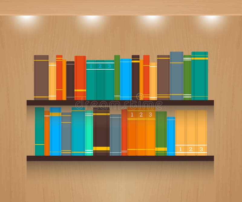 Home Library stock illustration Home Library stock illustration