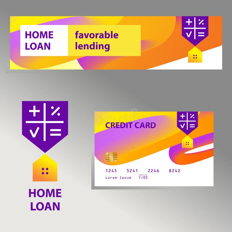 Home Loan Template Financial Sign Logo Badge With Plan House Stock Illustration home-loan-template-financial-sign-logo-badge-with-plan-house-stock-illustration