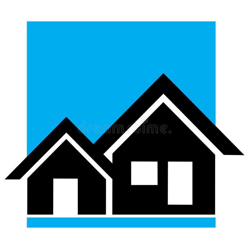 Home logo royalty free illustration