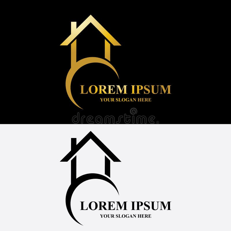 Home logo , Property and Construction Logo design