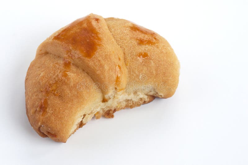 Home made bun stock photos