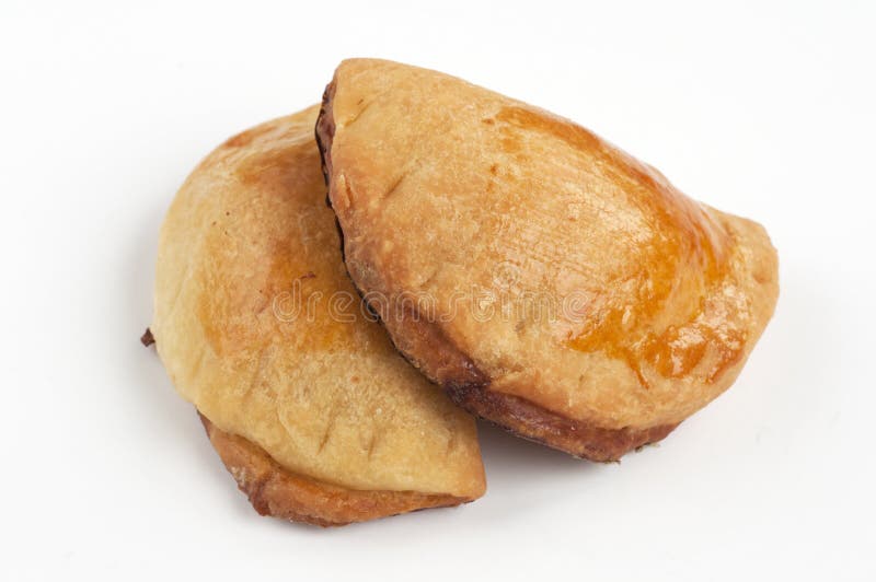 Home made buns stock image