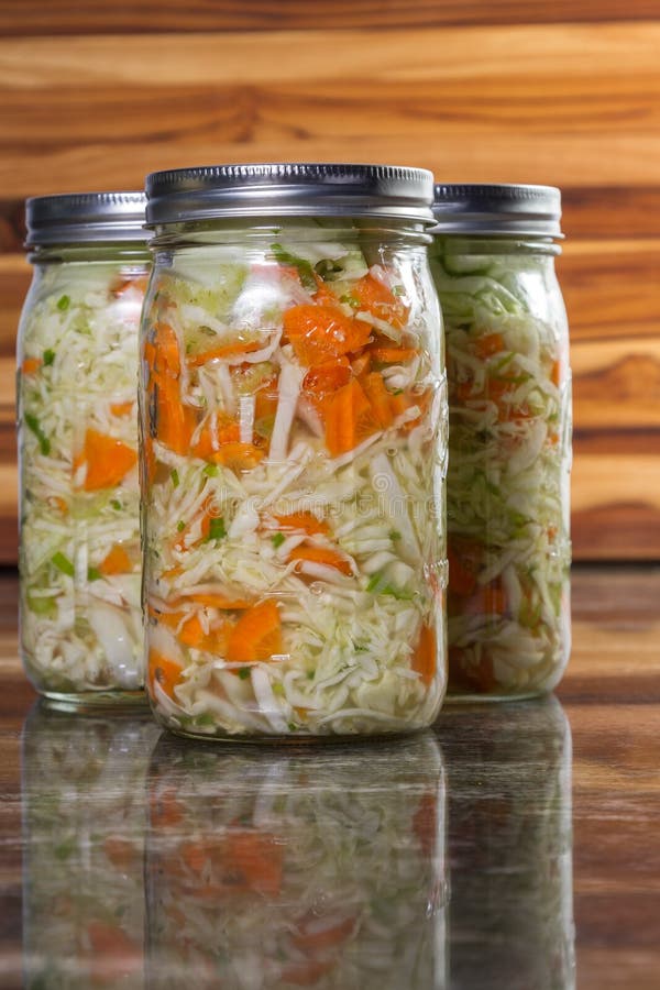 Home Made Fermented Vegetables Stock Image - Image of natural ...