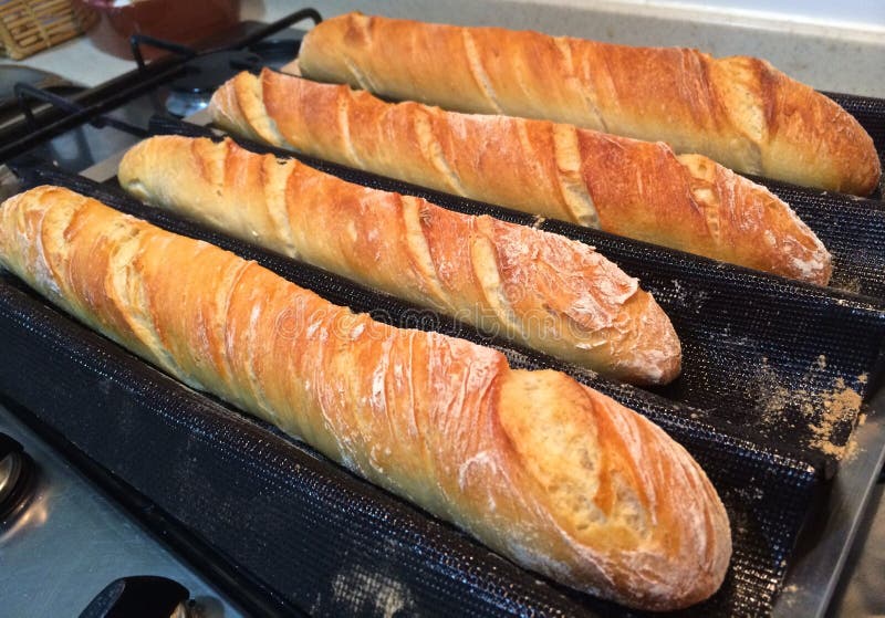 Home Made French Baguette Bread