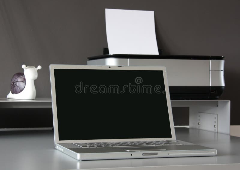 Home Office Desk Stock Image Image Of House Invoicing 9630495