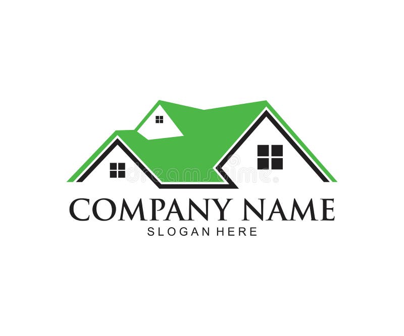 Commercial Housing Property Management Vector Logo Design Stock Vector ...