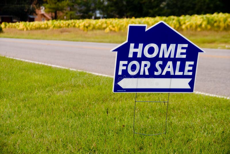 Home for Sale Sign stock photo. Image of front, advertise 5369788