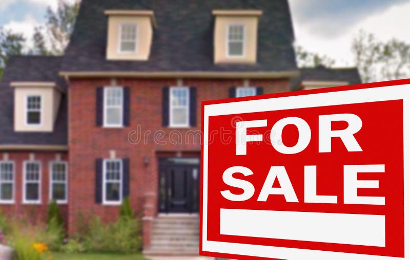 Home for sale. Sign stock photo. Image of buyer, open 83447416