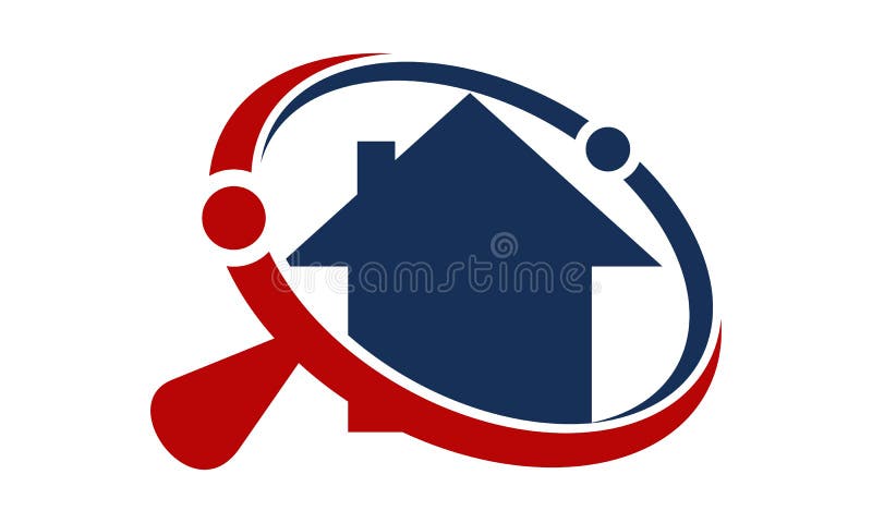 Home Searching Agent Logo Design Template Vector. Logo comparison vectors