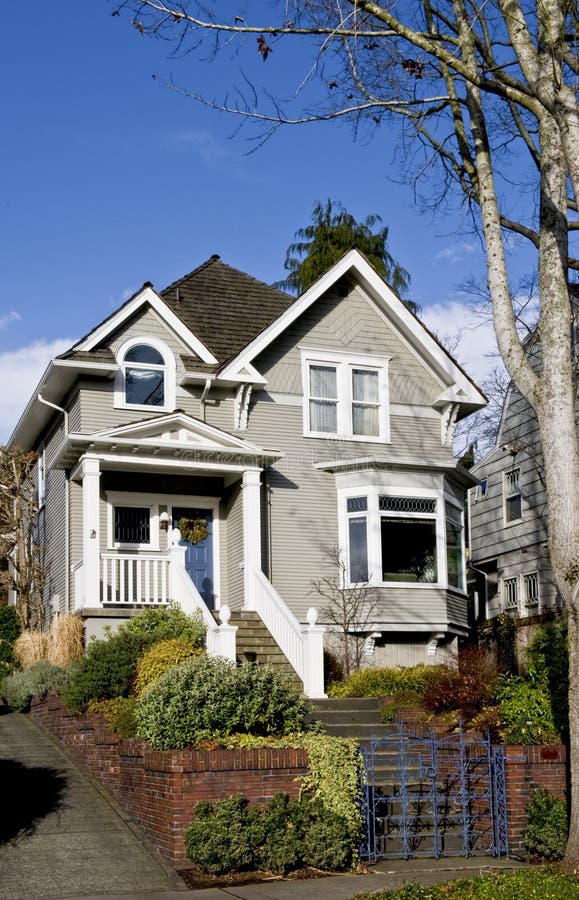 Home in Seattle, Washington royalty free stock photography