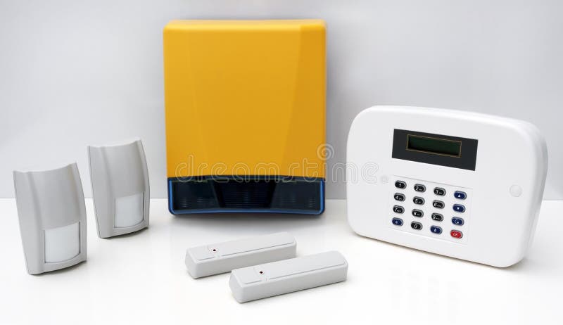 Home Security Alarm System royalty free stock images