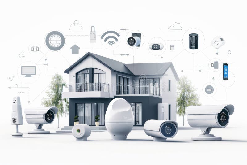 Home Security Cameras Stock Illustrations – 9,498 Home Security Cameras Stock Illustrations, Vectors & Clipart - Dreamstime