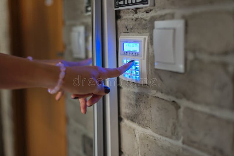 Home security system royalty free stock images