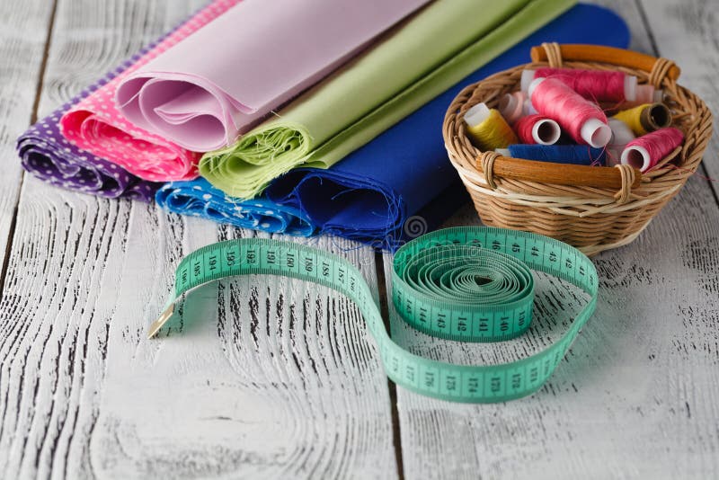 Home Sewing Hobby Workplace Stock Image Image of craft, profession