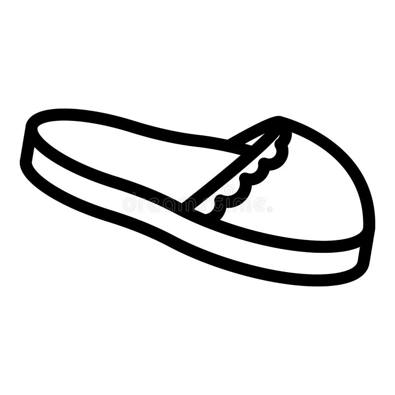 Home Slippers, Vector or Color Illustration Stock Vector - Illustration ...