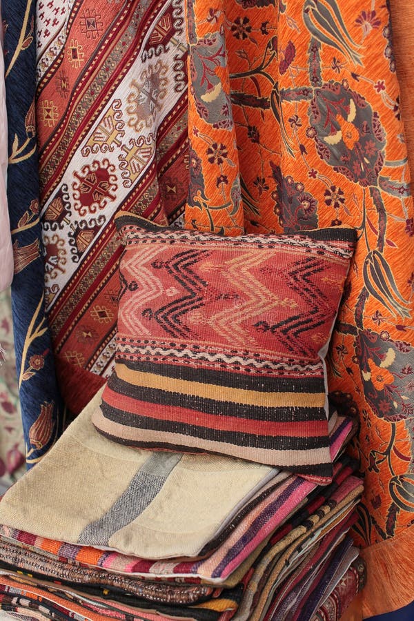 Home Textile in Istanbul, Turkey Stock Image Image of ornate, kilim