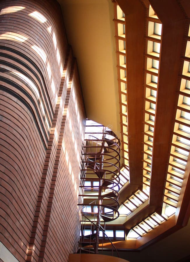 Interior, Frank Lloyd Wright Building Wingspread, Racine Wisconsin