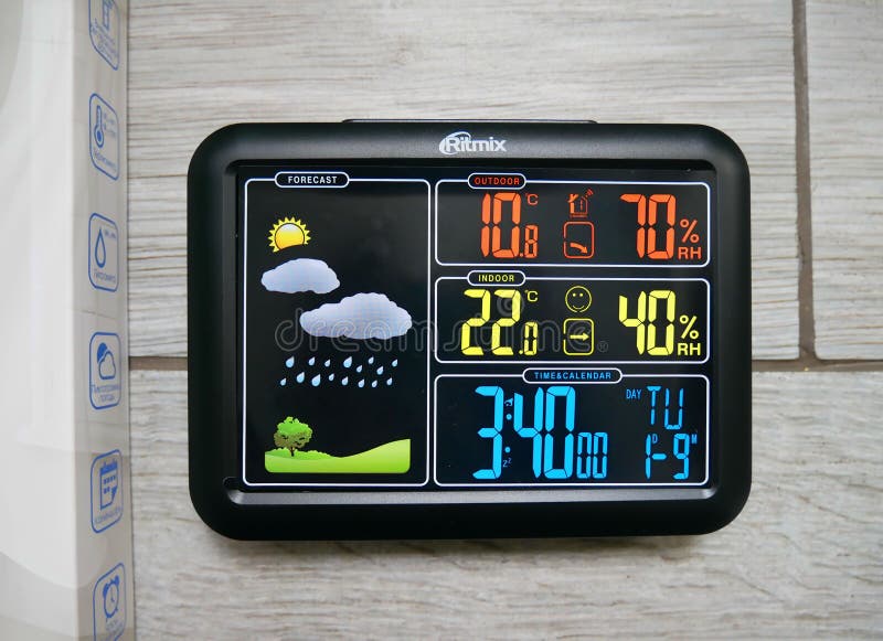 Mini Portable Weather Station with Display