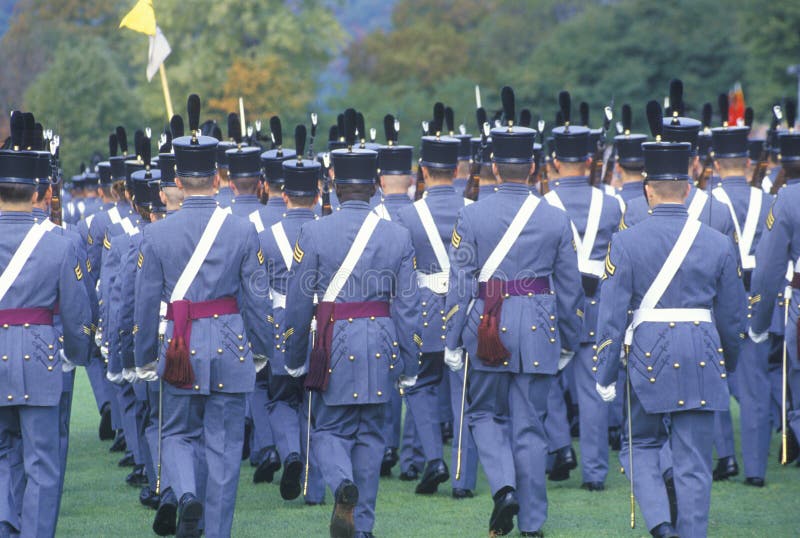Parade, West Point Military Academy, West Point, New York