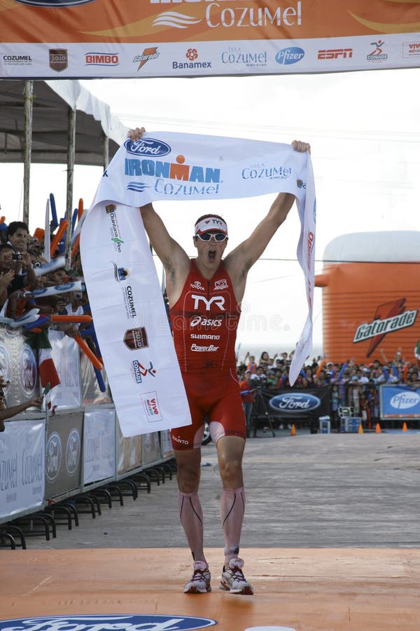 28 November 2010. Cozumel's Iron Man winner Andy Potts. 28 November 2010. Cozumel's Iron Man winner Andy Potts