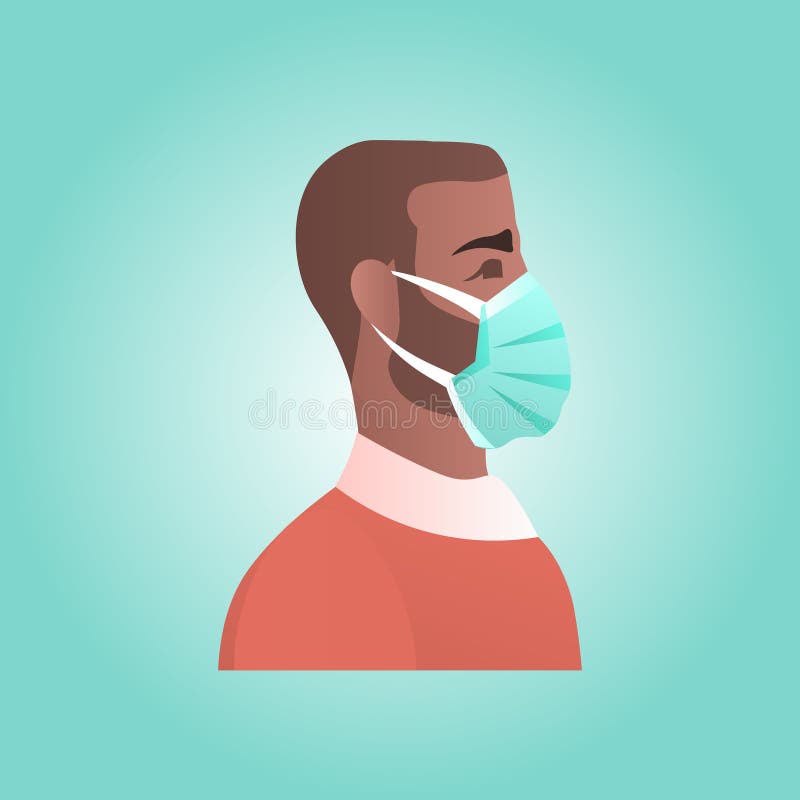 Homem com máscara de proteção contra o vírus da corona covid19 proteção contra a pandemia de coronavírus
