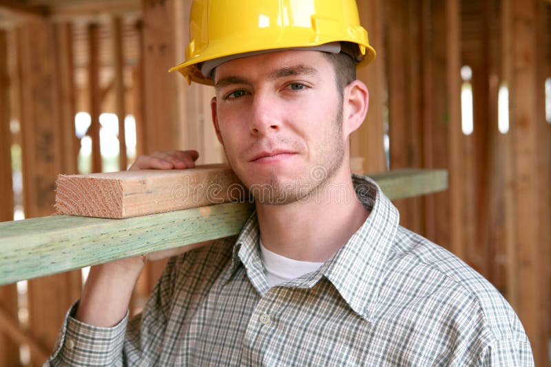 Homem da construção imagens de stock Homem da construção imagens de stock