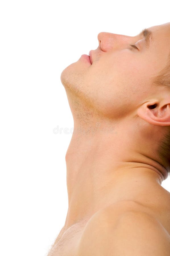 Homem sensual foto de stock