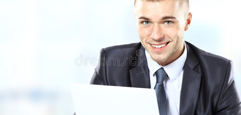Homem de negócios fotografia de stock royalty free Homem de negócios fotografia de stock royalty free