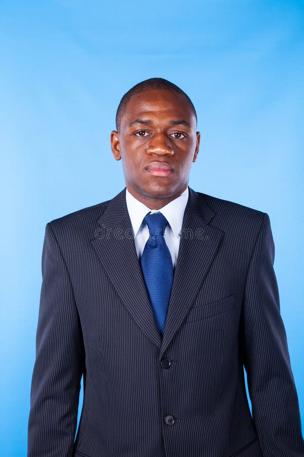 Homem de negócios africano foto de stock royalty free