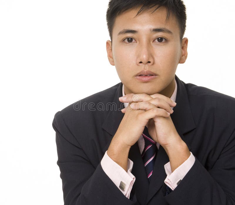 Homem de negócios asiático 3 fotografia de stock royalty free Homem de negócios asiático 3 fotografia de stock royalty free