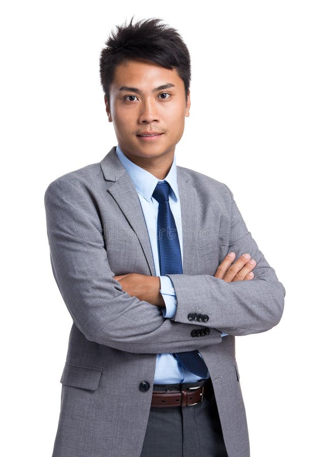 Homem de negócios asiático imagem de stock royalty free Homem de negócios asiático imagem de stock royalty free