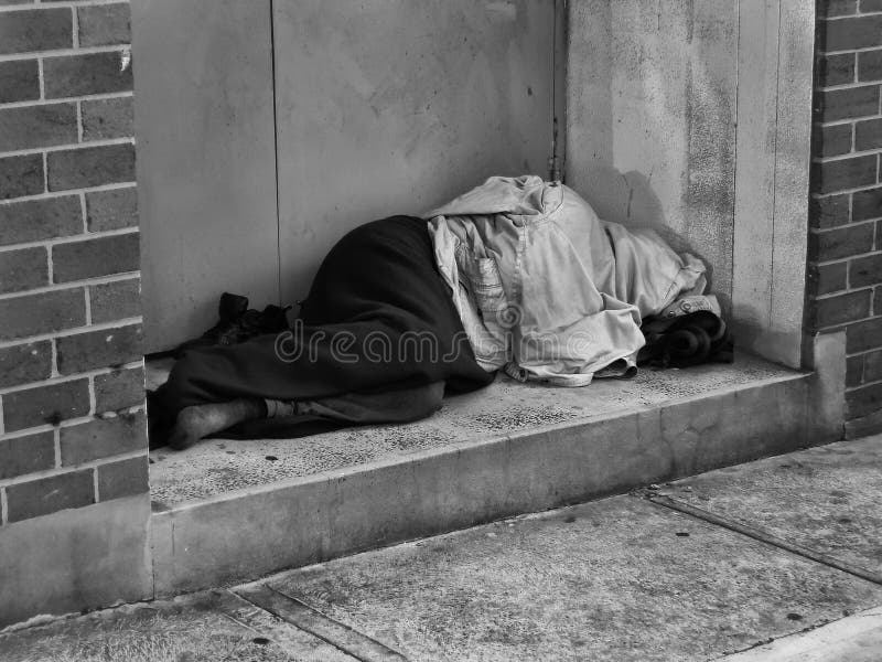 Homem desabrigado foto de stock royalty free Homem desabrigado foto de stock royalty free