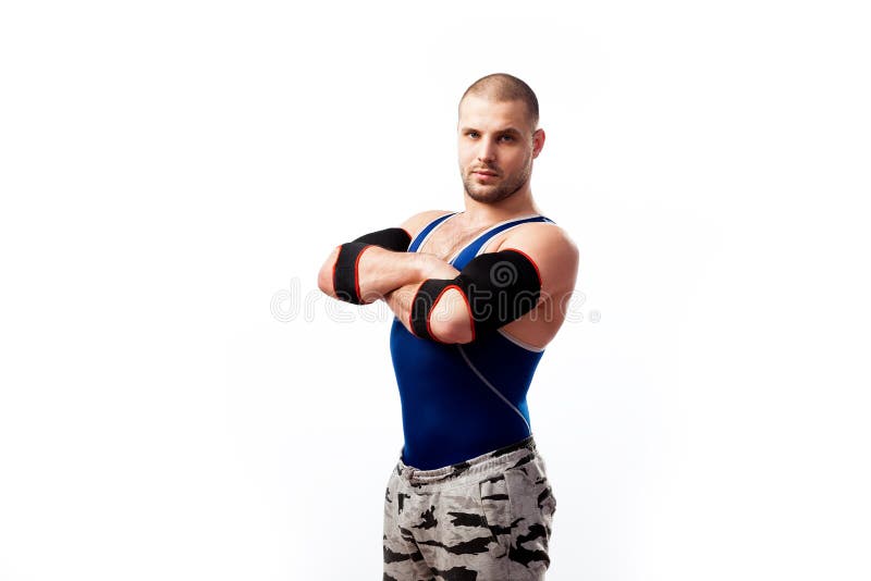 Homem desportivo novo foto de stock Homem desportivo novo foto de stock