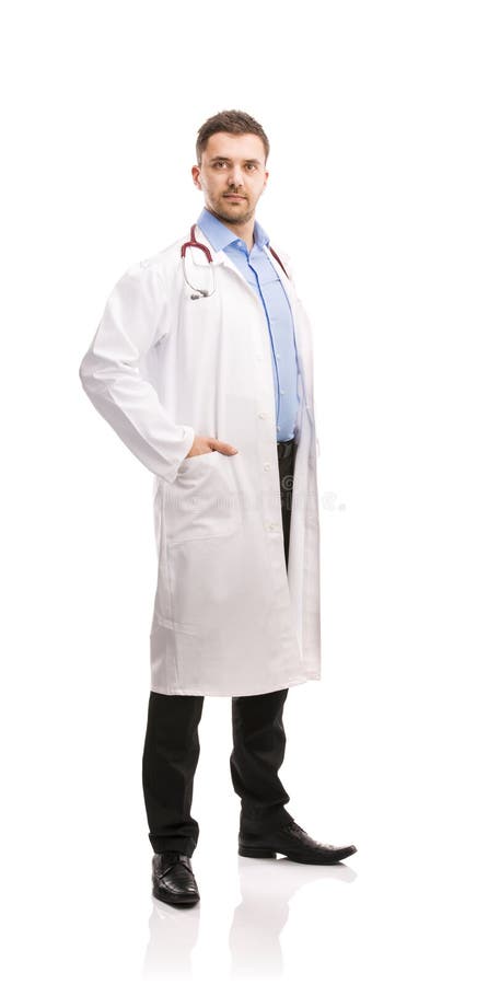 Médico com estetoscópio fotos de stock royalty free