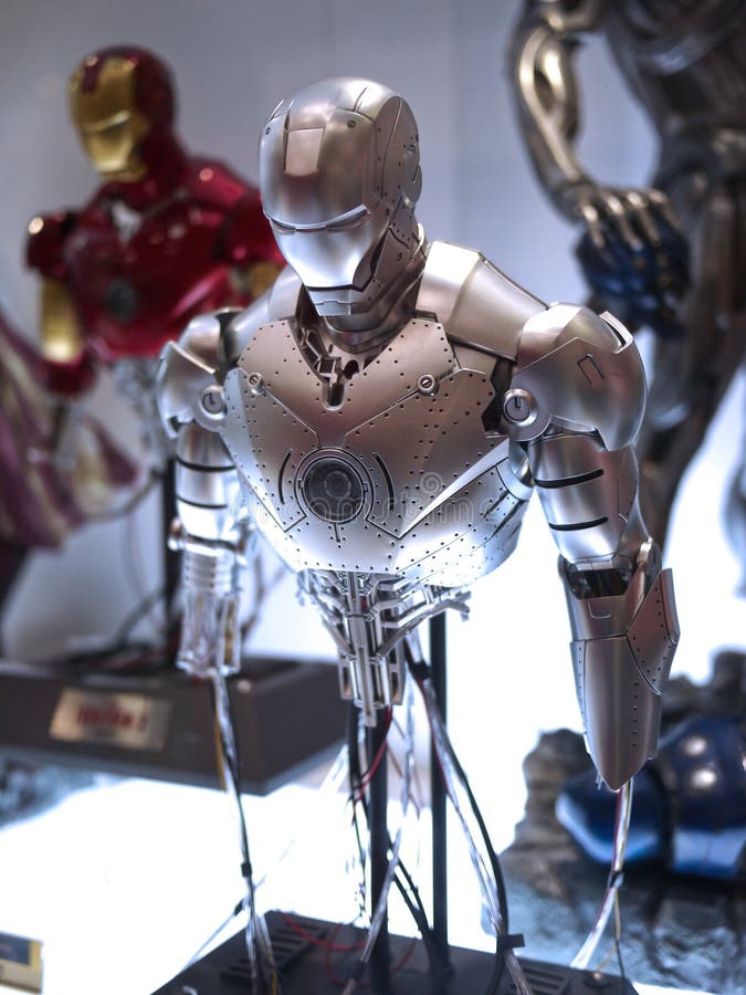 Homem do ferro no homem 2 do ferro fotografia de stock royalty free Homem do ferro no homem 2 do ferro fotografia de stock royalty free