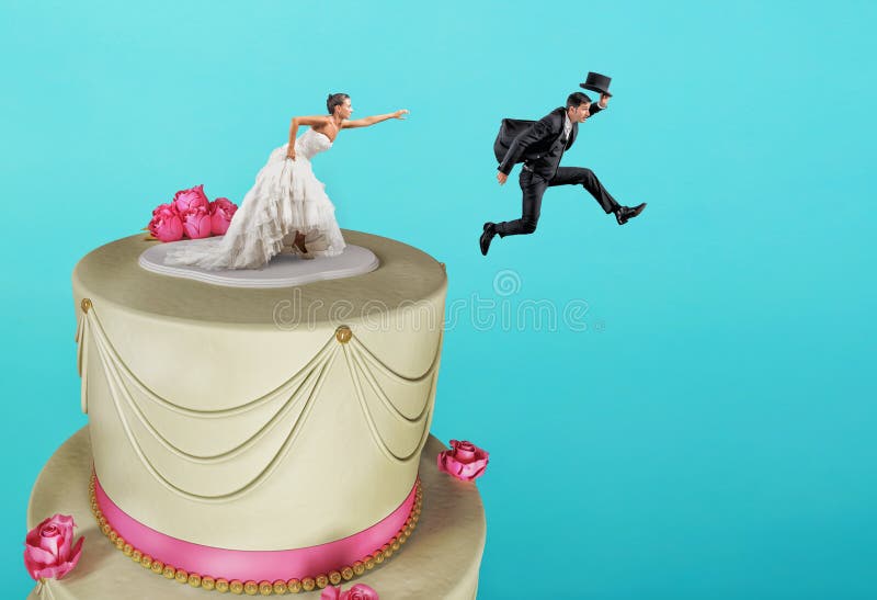 Bolo De Casamento - Jogo Sobre Foto de Stock - Imagem de adulto