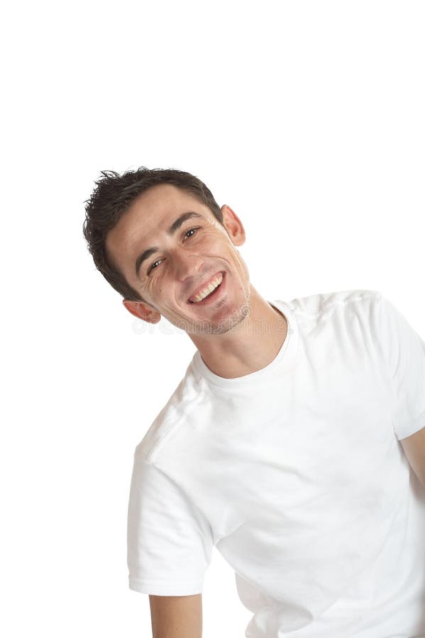 Homem novo fotografia de stock royalty free Homem novo fotografia de stock royalty free