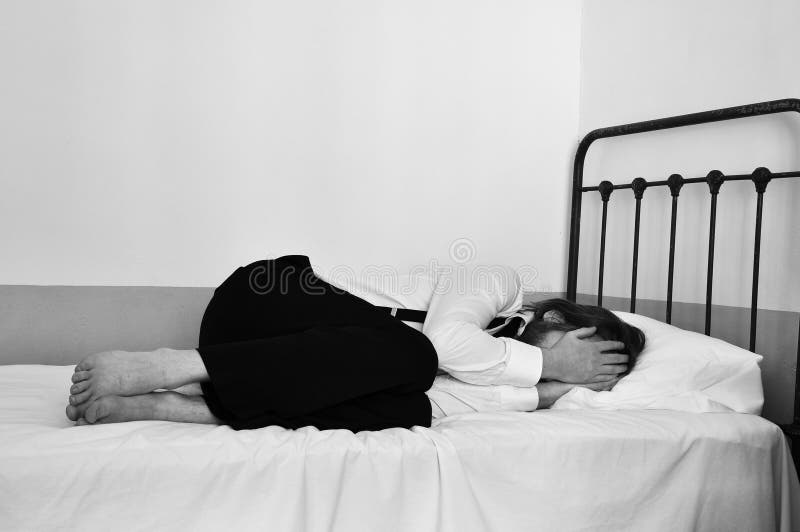Homem triste foto de stock Homem triste foto de stock
