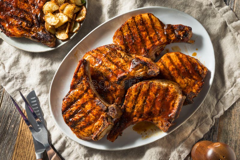 Homemade Barbecue Pork Chops