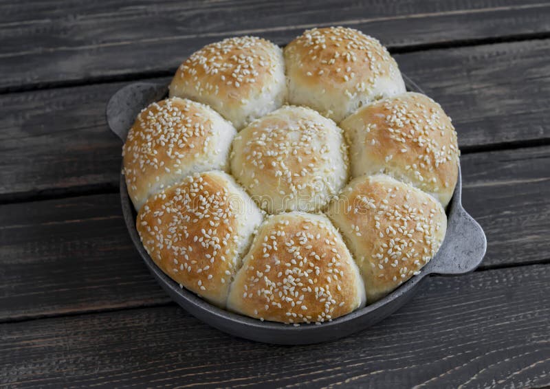 Homemade bread rolls stock photo. Image of delicious 19395384