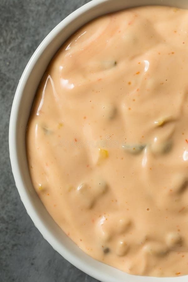 Homemade Burger Special Sauce Stock Photo Image of special, mayo