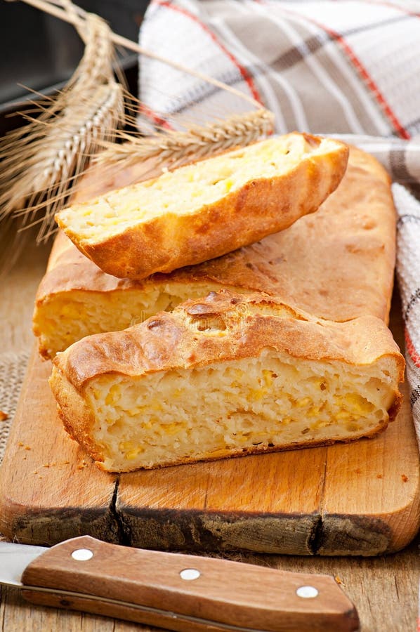 Homemade cheese bread stock image. Image of biscuit, baked 40625567