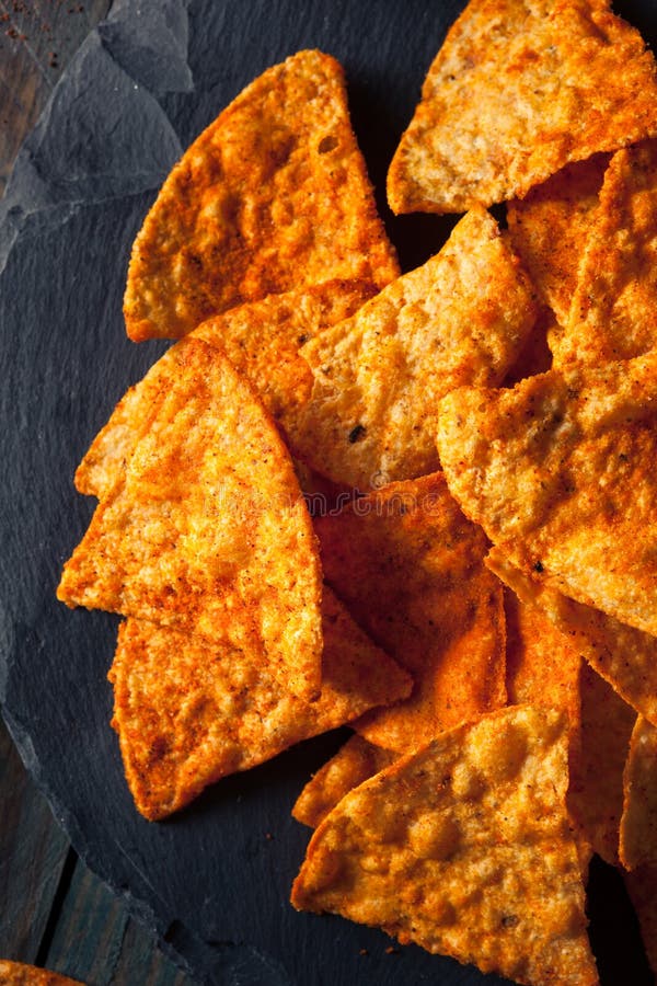 Homemade Chili Lime Tortilla Chips Stock Photo Image of appetizer