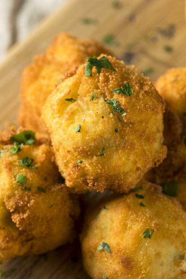 Homemade Deep Fried Potato Croquettes Stock Image Image of croquetas