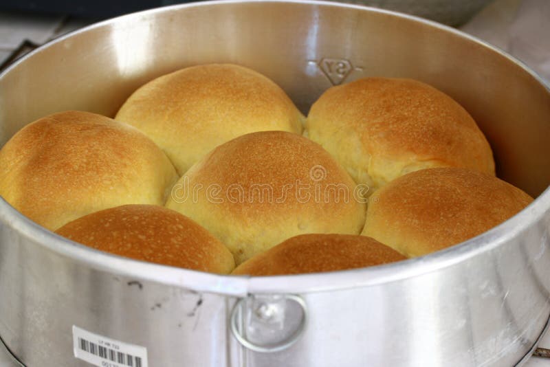 Homemade Delicious Indonesian Bread with Wheat Stoc photo