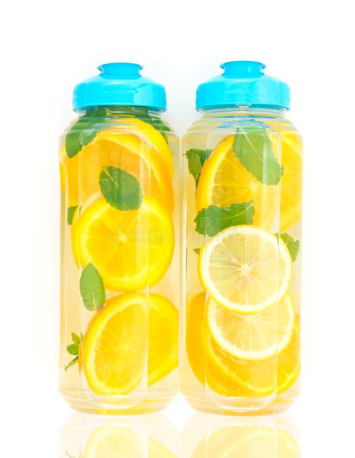 Homemade detox water stock image Homemade detox water stock image