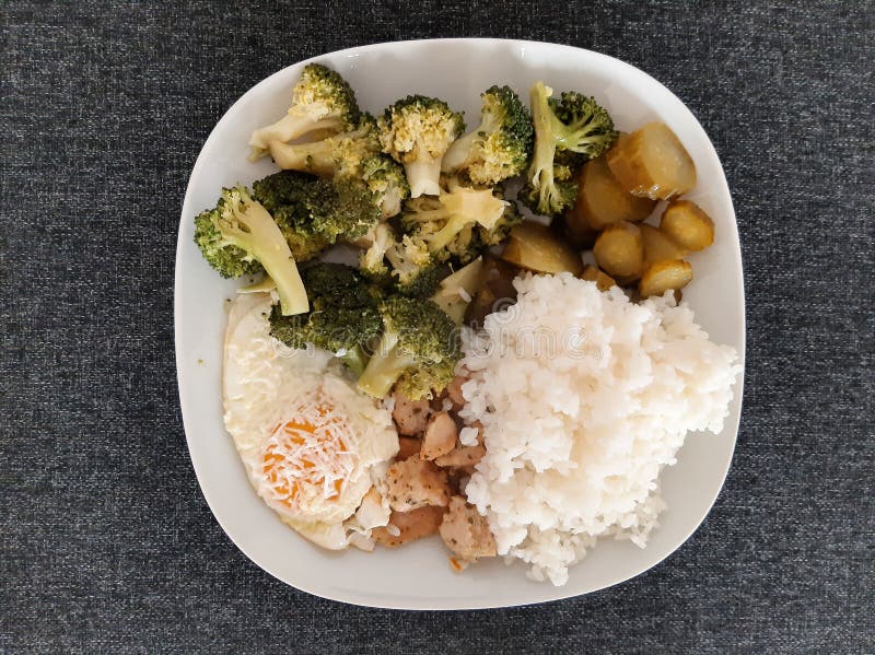 Homemade Food with European and Asian Influences Stock Photo - Image of