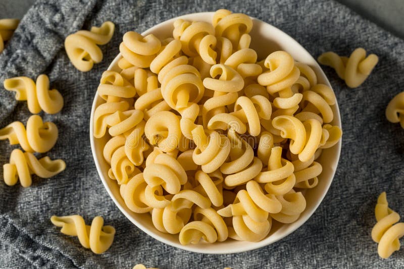 Homemade Dry Trottole Pasta Stock Photo Image of uncooked, italy