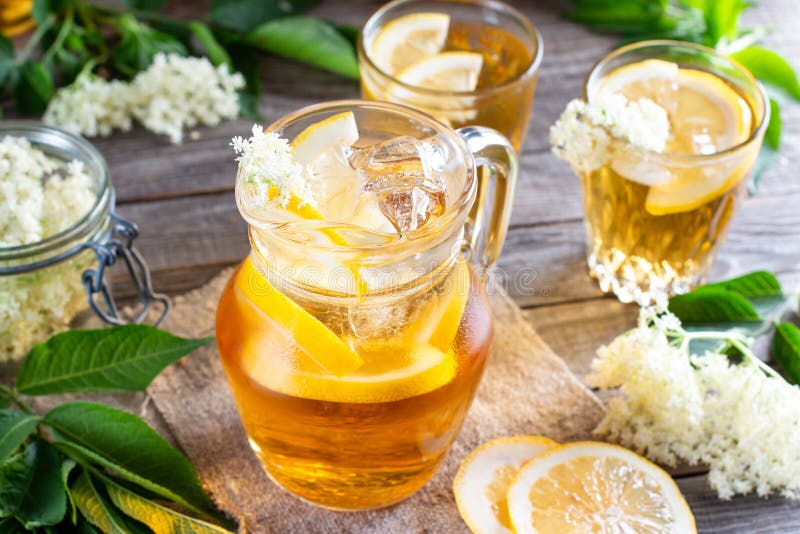 Homemade Elderberry Flower Lemonade, Make Elderberry Flower Syrup